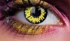 Colour Vision Yellow Werewolf Coloured Eye 