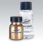 Mehron Metallic Powder & Mixing Liquid - Gold