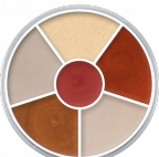 CREAM COLOR CIRCLE INTERFERENZ