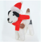 Christmas Jack Russel decoration 